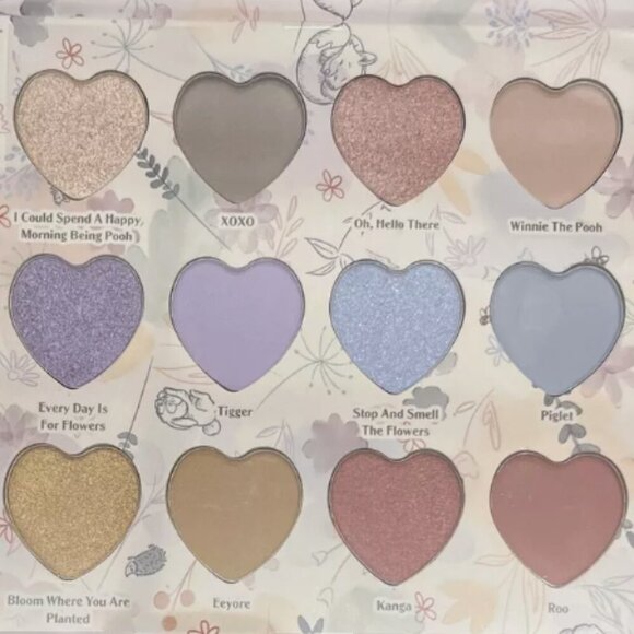DISNEY Winnie the Pooh Friends 12-Color Eyeshadow Palette by Taste Beauty - Picture 3 of 9